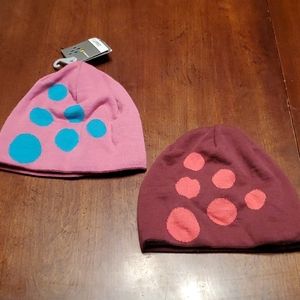 Two winter weather hats